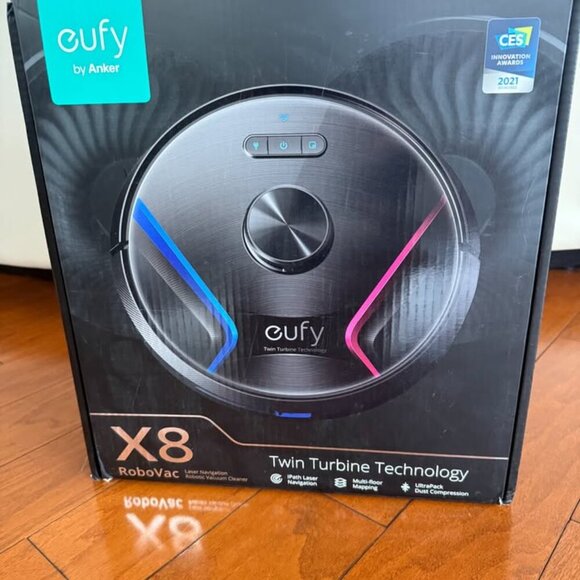 eufy by Anker, RoboVac X8, Robot Vacuum with iPath Laser Navigation Twin-Turbine - Picture 14 of 14